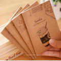 Wholesale Retro Style Cute Little Notebook, Cartoon Sewing Bind Notepad